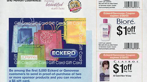 Eckerd Magazine Insert 1- Coupons and Gift Card Offer