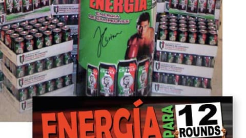 Energia de Campeones Drink Displays