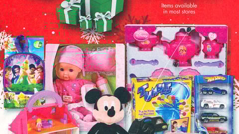 Family Dollar 'Christmas Toy Book' Cover