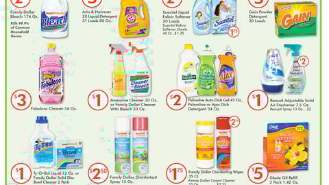 Family Dollar Scotch-Brite Sweeps Feature