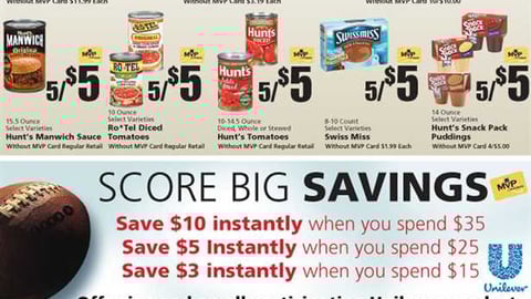 Food Lion Unilever 'Score Big' Feature 