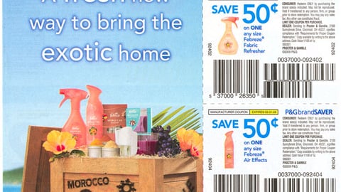  Febreze 'Staycation to Vacation' Sweeps FSI