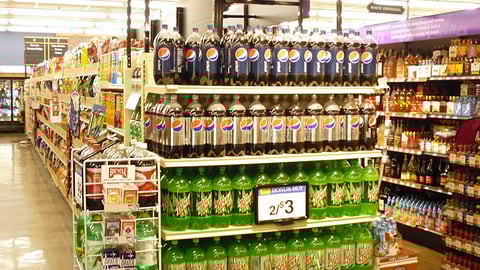 Pepsi 2-Liter Endcap