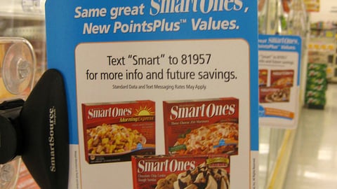 Smart Ones 'PointsPlus' Shelf Talker