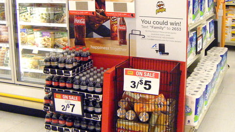 Coca-Cola Pringles 'Happiness Together' Display