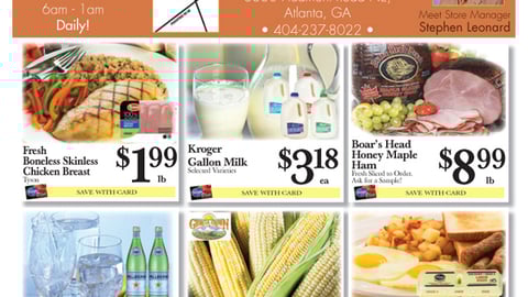 Fresh Fare Grand Opening Circular Cover