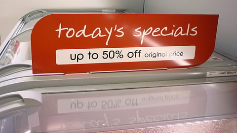Fresh & Easy "Today's Specials" Sign