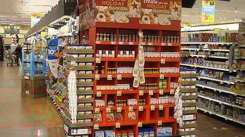 Fry's 'Create Holiday Favorites' Endcap