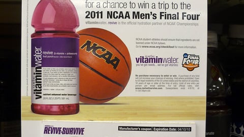 Vitaminwater 'Revive 2 Survive' Shelf Sign