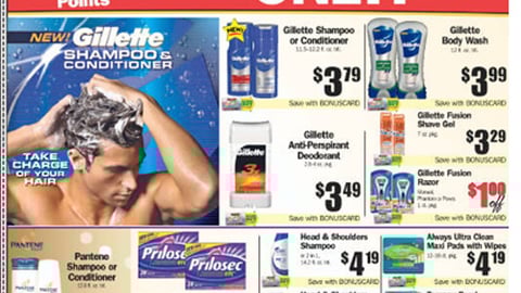 Giant P&G Gas Rewards Feature