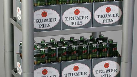 Trumer Pils Beer Floorstand