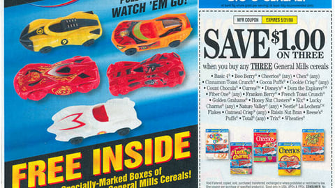 General Mills 'Speed Racer' FSI