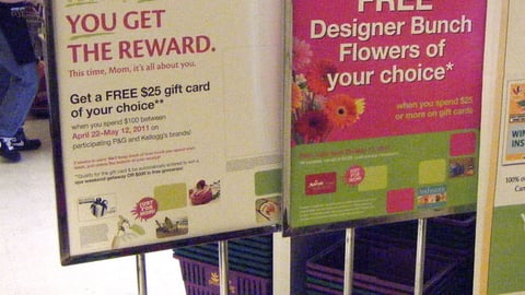 Giant-Landover 'Celebrate Mothers' Stanchion Signs