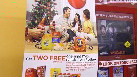 Coca-Cola Stop & Shop Redbox Pole Topper