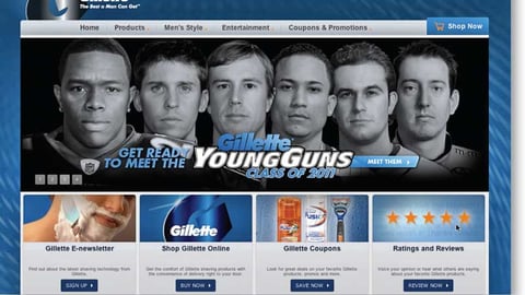 Gillette "Young Guns" Marketing