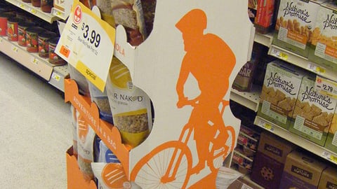 Bear Naked Granola Floorstand