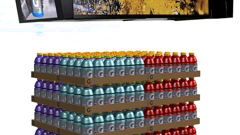 Gatorade Super Bowl Jumbotron Sign