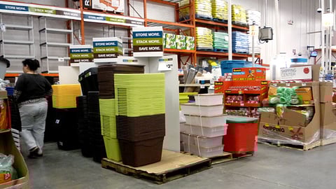 Home Depot Storage Merchandising