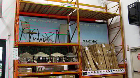 Home Depot Martha Stewart Living Outdoor Furniture Display