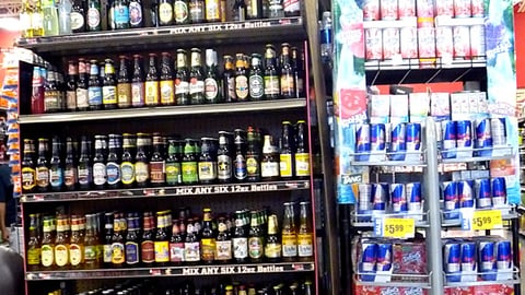 H-E-B Beverage Displays