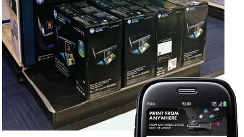 Hewlett-Packard Wireless Printer Endcap