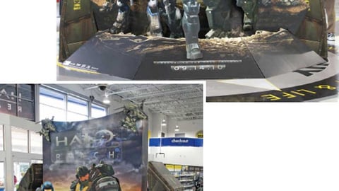 Microsoft "Halo: Reach" Display