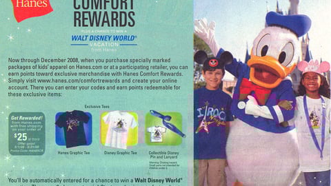 Hanes Comfort Rewards FSI