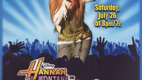 Hannah Montana 3-D Concert 'People' Ad 
