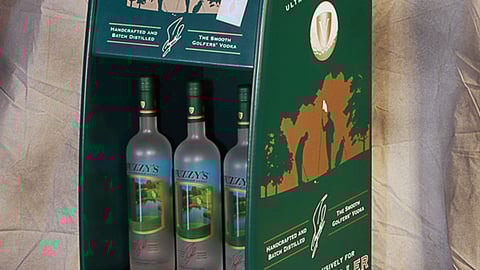 Fuzzy's Vodka Floorstand