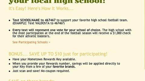 Harveys 'Pigskin Pride' Online Ad