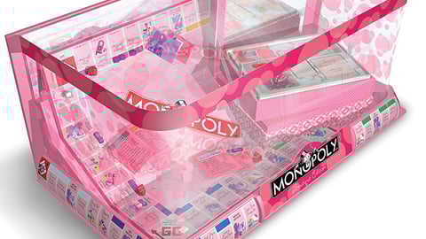 Pink Boutique Monopoly Diorama