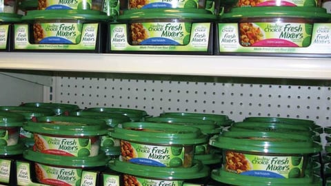 Healthy Choice Fresh Mixers Shelf Displays