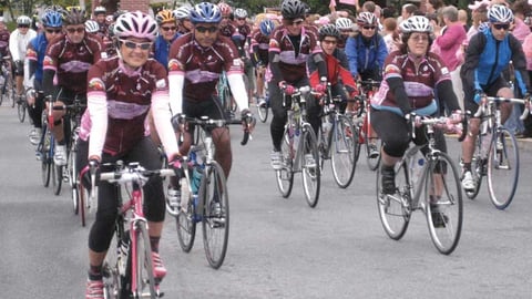 The Hershey Co. Tour de Pink Event