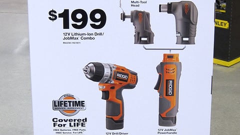 Home Depot JobMax Pre-Order Sign