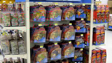 Walmart Spin Master 'How to Train Your Dragon' Toy Display