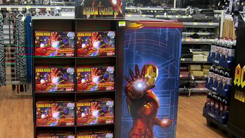 Hasbro Walmart 'Iron Man 2' Pallet Display