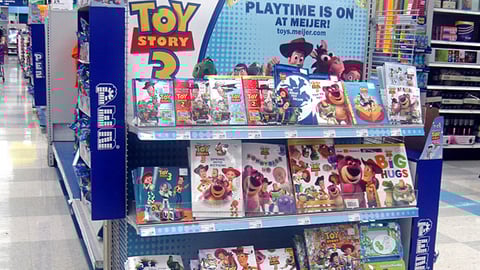 Meijer 'Toy Story 3' Endcap