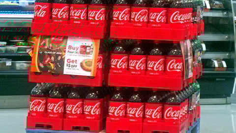 Coca-Cola Meijer 'Party Tray' Sign
