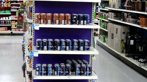 Kmart 'Football Frenzy' American Fare Endcap