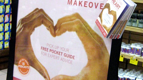 Whole Foods 'Healthy Heart' Stanchion