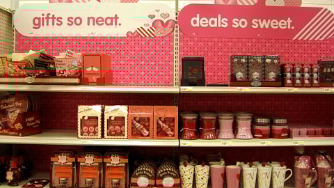 Target Valentine's Day In-Line Headers