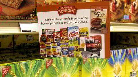 Dominick's 'Make it Tonight' Shelf Talker