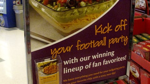 Stop & Shop 'Football Party' Stanchion