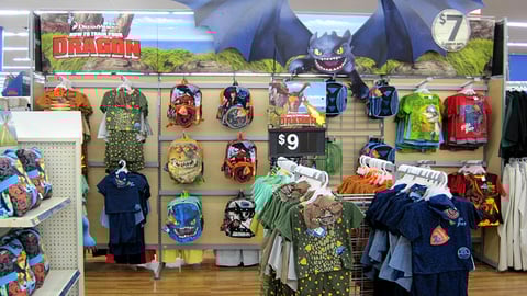 Walmart 'Train Your Dragon' Apparel Merchandising