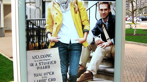 Lands' End Canvas Mall Directory Ad