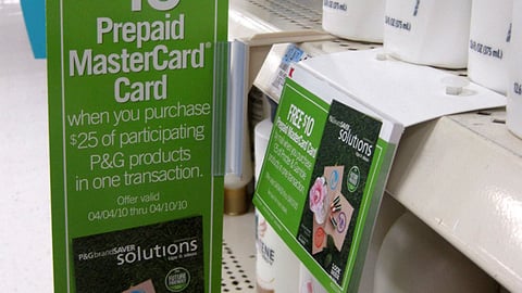 P&G Kmart 'brandSaver' Shelf Signs