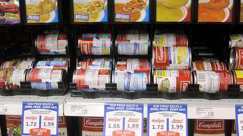 Meijer Competitive Price Comparison Labels
