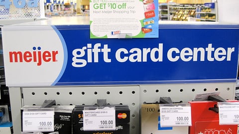 Meijer Mother's Day Gift Card Incentive Sign