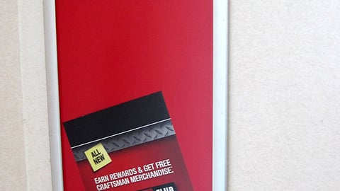 Sears 'Craftsman Club' Wall Sign