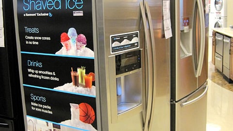 Sears Kenmore Appliance Signage